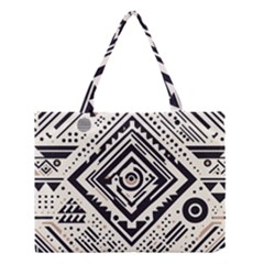 Tribal Pattern Medium Tote Bag by Sobalvarro