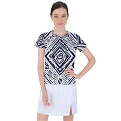 Tribal Pattern Women s Sports Top by Sobalvarro