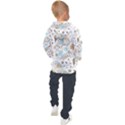 Pattern Flower Leaves, Kids  Hooded Pullover View2