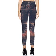 Fractal Digital Art Pattern Pocket Leggings  by Grandong