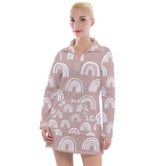 Pattern Women s Long Sleeve Casual Dress by zappwaits