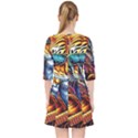 Tiger Rockingstar Quarter Sleeve Pocket Dress View2