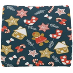 New Year Christmas Winter Pattern Seat Cushion by Grandong