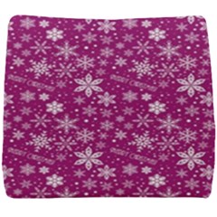 Purple Christmas Pattern Seat Cushion by Grandong