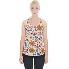 Boho Flowers Seamless Patternn Piece Up Tank Top by Jack14