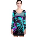 Aesthetic art  Long Sleeve Bodycon Dress View1