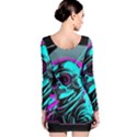 Aesthetic art  Long Sleeve Bodycon Dress View2