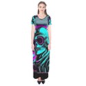 Aesthetic art  Short Sleeve Maxi Dress View1