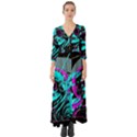 Aesthetic art  Button Up Boho Maxi Dress View1