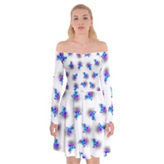 Last Unicorn  Off Shoulder Skater Dress by Internationalstore