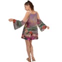 Abstract Flowers  Boho Dress View2