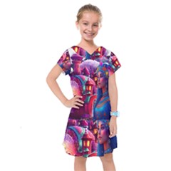 Fantasy Arts  Kids  Drop Waist Dress by Internationalstore