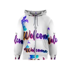 Arts Kids  Zipper Hoodie by Internationalstore