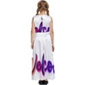 Arts Kids  Satin Sleeveless Maxi Dress View4