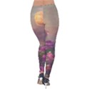 Floral Blossoms  Velvet Leggings View2