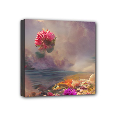 Floral Blossoms  Mini Canvas 4  X 4  (stretched) by Internationalstore