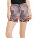 Floral Blossoms  Women s Runner Shorts View1