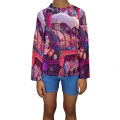 Fantasy  Kids  Long Sleeve Swimwear by Internationalstore