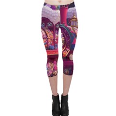 Fantasy  Capri Leggings  by Internationalstore