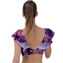 Fantasy  Plunge Frill Sleeve Bikini Top View2