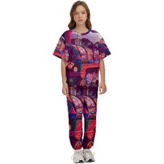 Fantasy  Kids  T-shirt And Pants Sports Set by Internationalstore