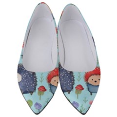 Hedgehogs Animal Women s Low Heels by Pakjumat