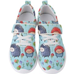 Hedgehogs Animal Men s Velcro Strap Shoes by Pakjumat