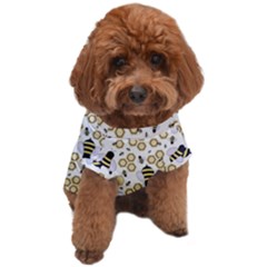 Bee Honeycomb Honeybee Insect Dog T-shirt by Pakjumat