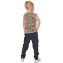 Fox Pattern Texture Kids  Sport Tank Top View2