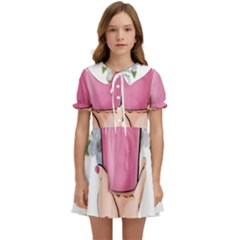 1 Kids  Sweet Collar Dress by SychEva