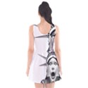 Funny Statue Of Liberty Parody Scoop Neck Skater Dress View2