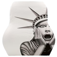 Funny Statue Of Liberty Parody Car Seat Back Cushion  by Sarkoni