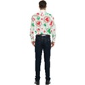 Merry Christmas Geometric Pattern Men s Long Sleeve  Shirt View2