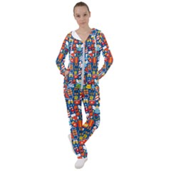 Winter Seamless Pattern Women s Tracksuit by uniart180623