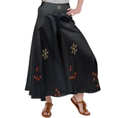 Festive Season Christmas Paper Women s Satin Palazzo Pants by uniart180623