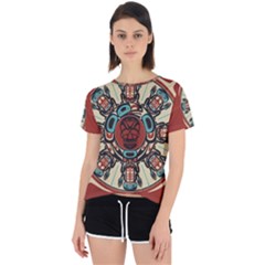 Grateful-dead-pacific-northwest-cover Open Back Sport T-shirt by Sarkoni