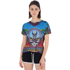 Grateful Dead Wallpapers Open Back Sport T-shirt by Sarkoni