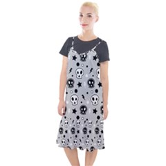 Skull-pattern- Camis Fishtail Dress by Ket1n9