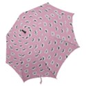 Girly Girlie Punk Skull Hook Handle Umbrellas (Medium) View2