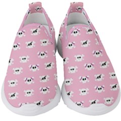 Girly Girlie Punk Skull Kids  Slip On Sneakers by Ket1n9