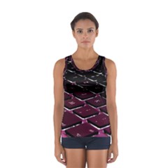 Computer Keyboard Sport Tank Top  by Ket1n9