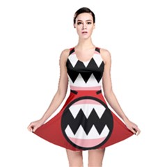 Funny Angry Reversible Skater Dress by Ket1n9