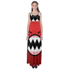 Funny Angry Empire Waist Maxi Dress by Ket1n9