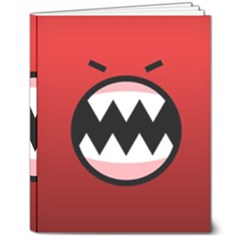 Funny Angry 8  X 10  Softcover Notebook by Ket1n9