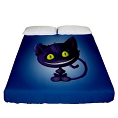 Cats Funny Fitted Sheet (king Size) by Ket1n9