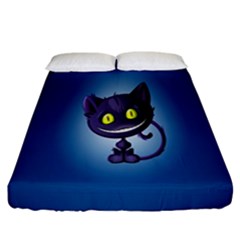 Cats Funny Fitted Sheet (california King Size) by Ket1n9