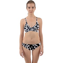 Ying Yang Tattoo Wrap Around Bikini Set by Ket1n9