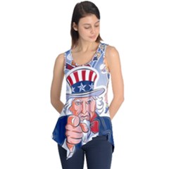 United States Of America Images Independence Day Sleeveless Tunic by Ket1n9