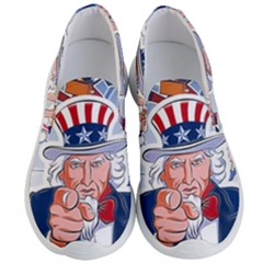 United States Of America Images Independence Day Men s Lightweight Slip Ons by Ket1n9