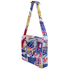 Independence Day United States Of America Cross Body Office Bag by Ket1n9